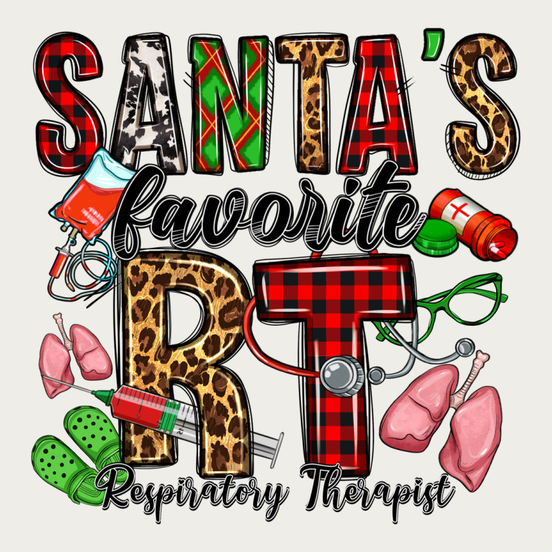 Santa's Favorite Rt Respiratory Therapist Zipper Hoodie by Jasminsmagicworld | Teevron