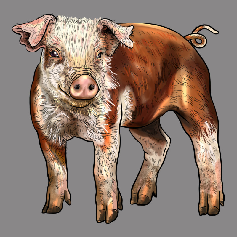 Baby Hereford Pig Vintage Tee by LillyAllenDesigns | Teevron