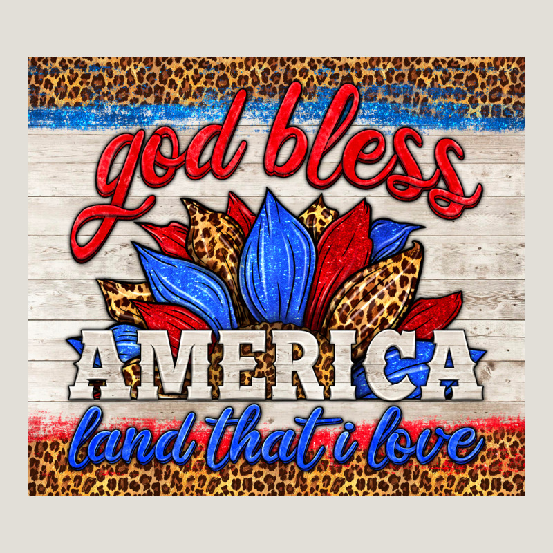 God Bless America Land That I Love Heavy Core Tee by HRA Design Shop | Teevron