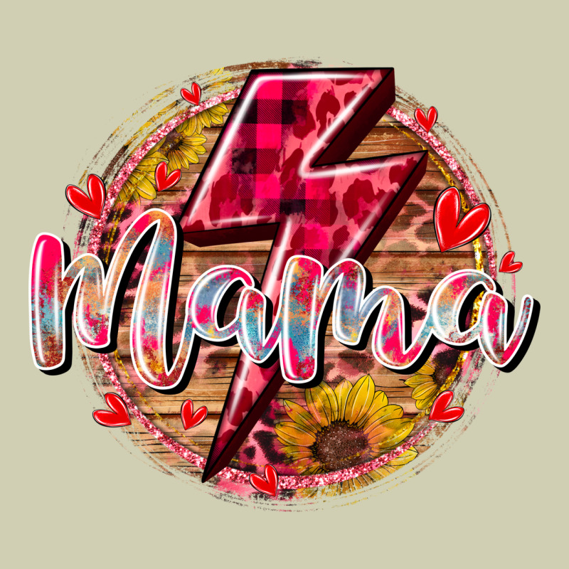 Mama Lighting Bolt Heavy Core Tee by RacoonDesign | Teevron