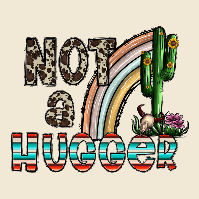 Not A Hugger Premium Tee by CowhideDigitalArt | Teevron