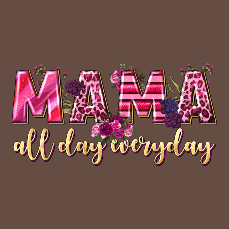 Mama All Day Everyday Long Sleeve Tee by NancyCooperArtShop | Teevron