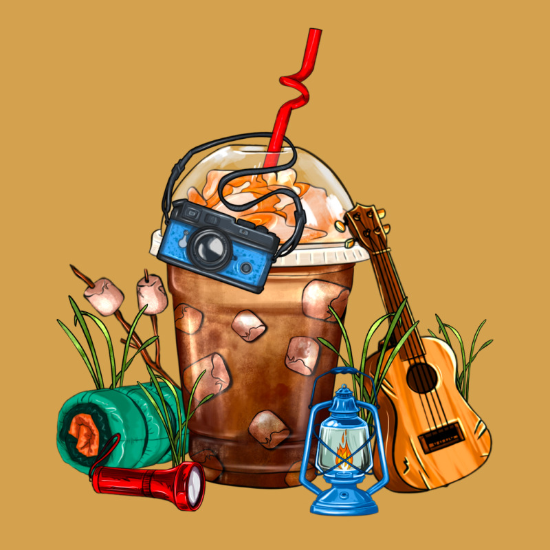 Camping Frappe Coffee Urban Hoodie by FaDigitalArtStudio | Teevron