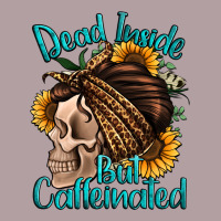 Dead Inside But Caffeinated Vintage Hoodie | Teevron
