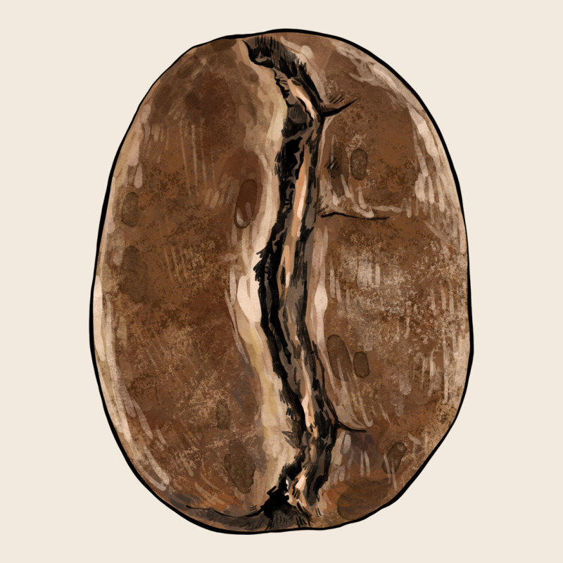 Coffee Bean Zipper Hoodie by BarkalooDesign | Teevron