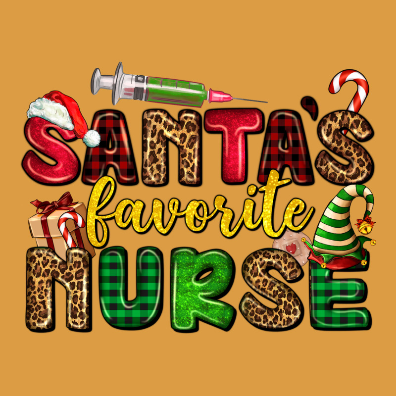 Santas Favorite Nurse Urban Heavy Tee by AdoDesignShop | Teevron