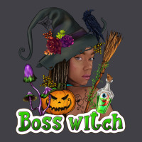 Boss Witch Afro Heavyweight Hoodie | Teevron