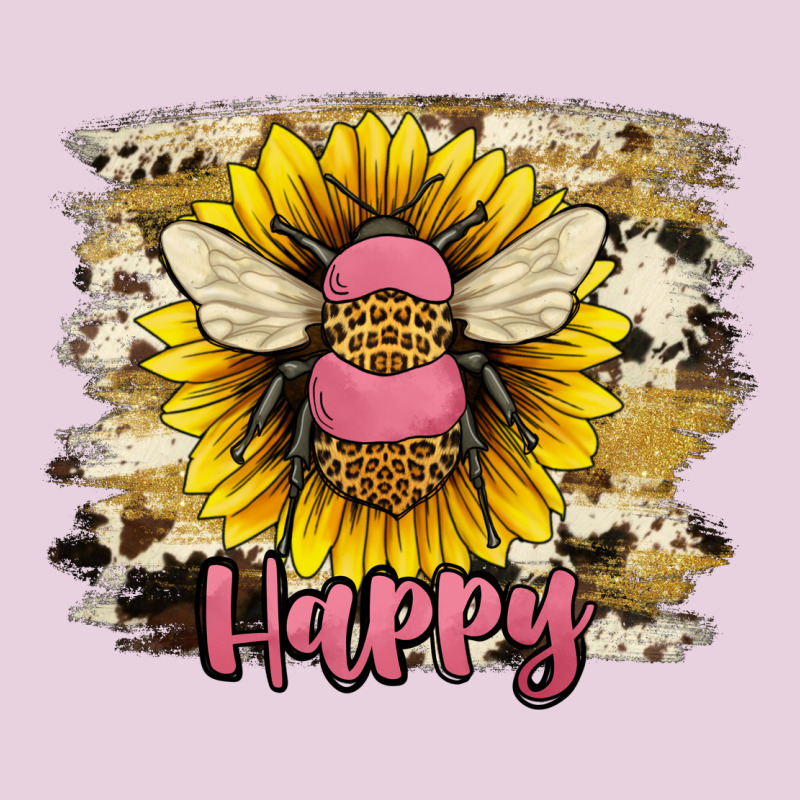 Bee Happy Ladies Tee by JahusDesignShop | Teevron