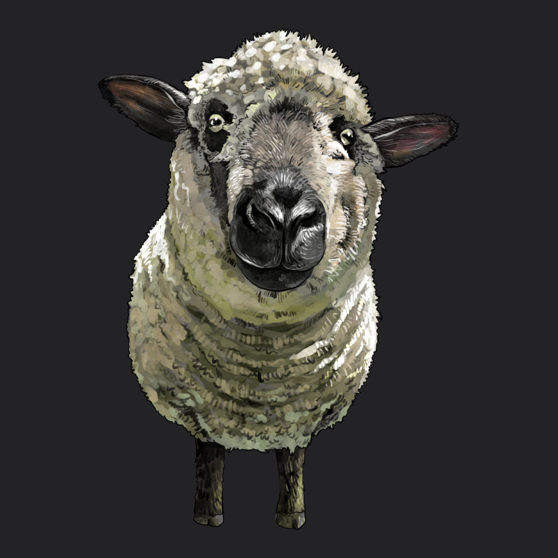 Hampshire Sheep Head Vintage Tee by LillyAllenDesigns | Teevron