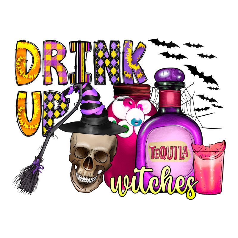 Drink Up Witches Ladies Tee by CowhideDigitalArt | Teevron