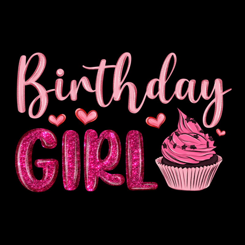 Birthday Girl Cupcake Heavyweight Sweatshirt by MaliasSmallBusiness | Teevron