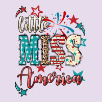 Little Miss America 4th Of July Premium Hoodie | Teevron