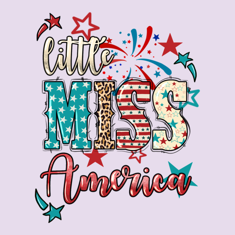 Little Miss America 4th Of July Premium Hoodie by HowdyJamesFarm | Teevron