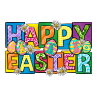 happy easter with eggs | Teevron