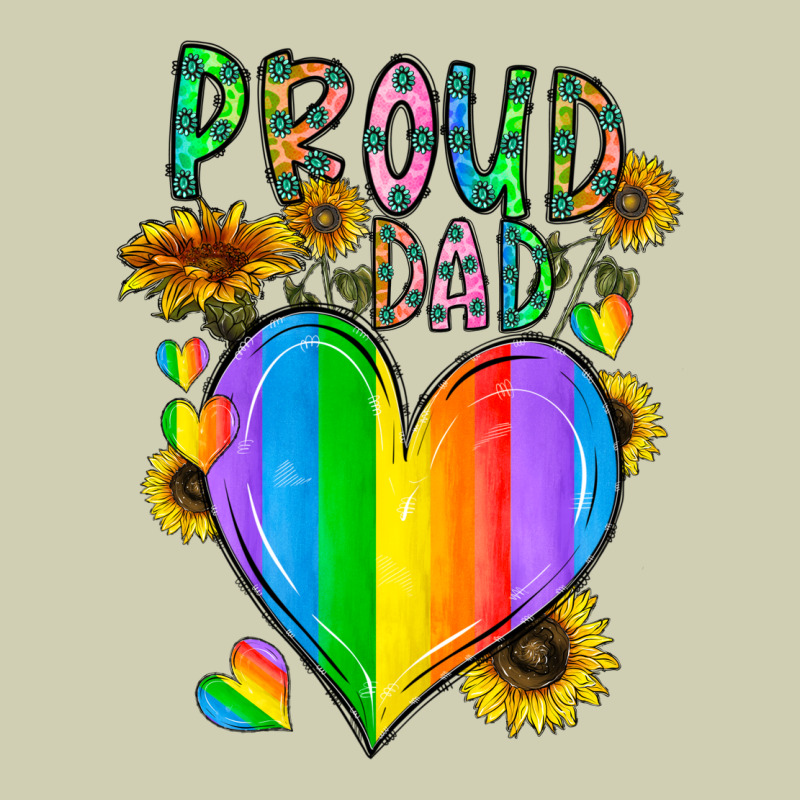 Proud Dad Love Heavy Core Tee by CowhideDigitalArt | Teevron