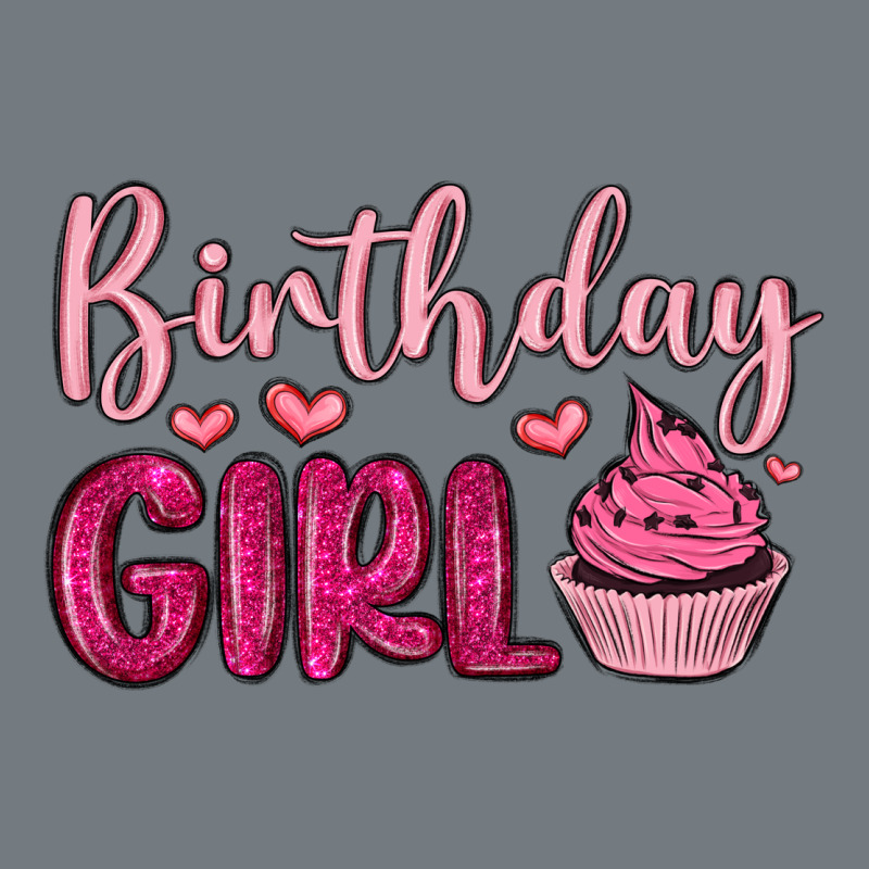Birthday Girl Cupcake Heavyweight Sweatshirt by MaliasSmallBusiness | Teevron