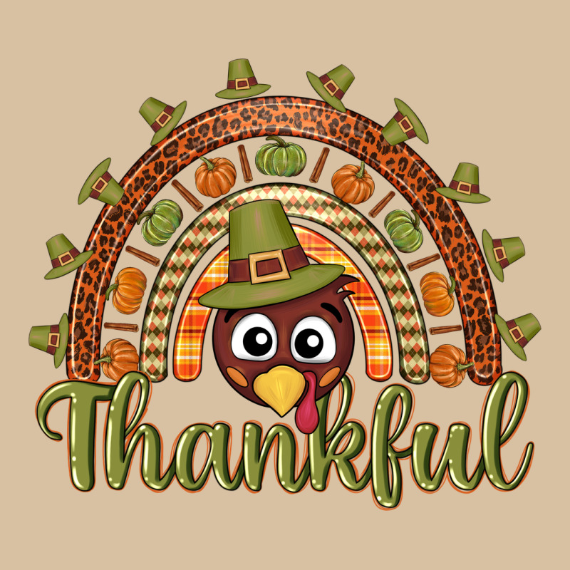 Turkey Rainbow Thankful Thanksgiving Heavyweight Hoodie by NancyCooperArtShop | Teevron
