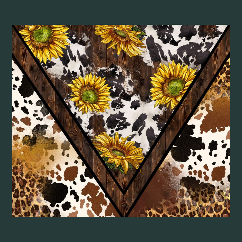 Western Sunflowers And Cowhide Tumbler Tbs Premium Sweatshirt by TumblerDesignByShophia | Teevron