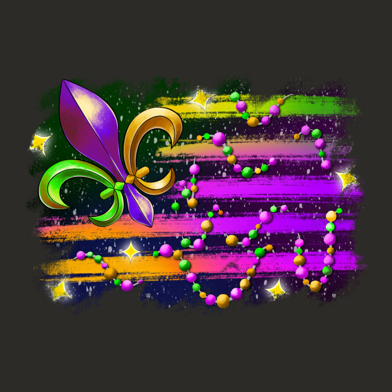 Mardi Gras Flag Heavy Core Tee by RacoonDesign | Teevron