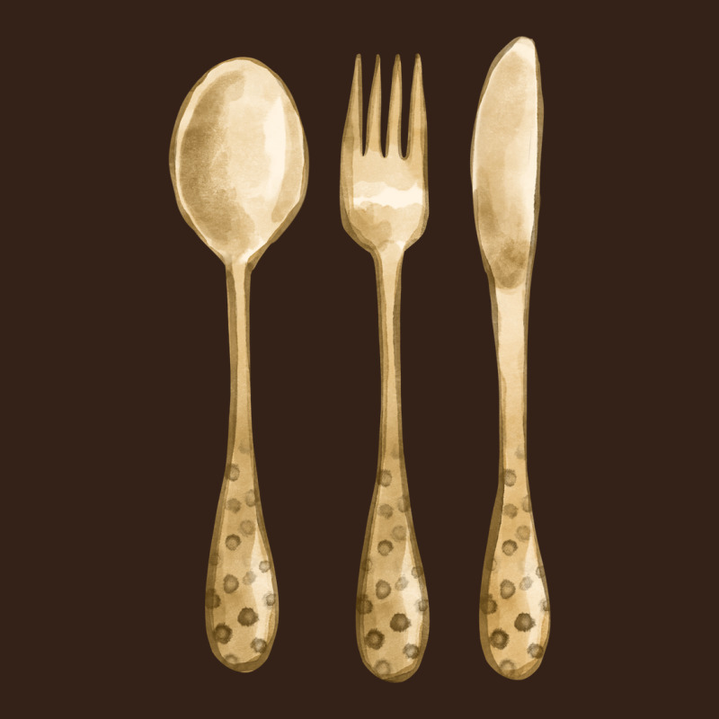 Spoon Fork Knife Fa Element Heavy Core Tee by FaDigitalArtStudio | Teevron