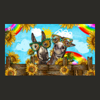2 Donkeys Sunflower Heavy Core Tee | Teevron