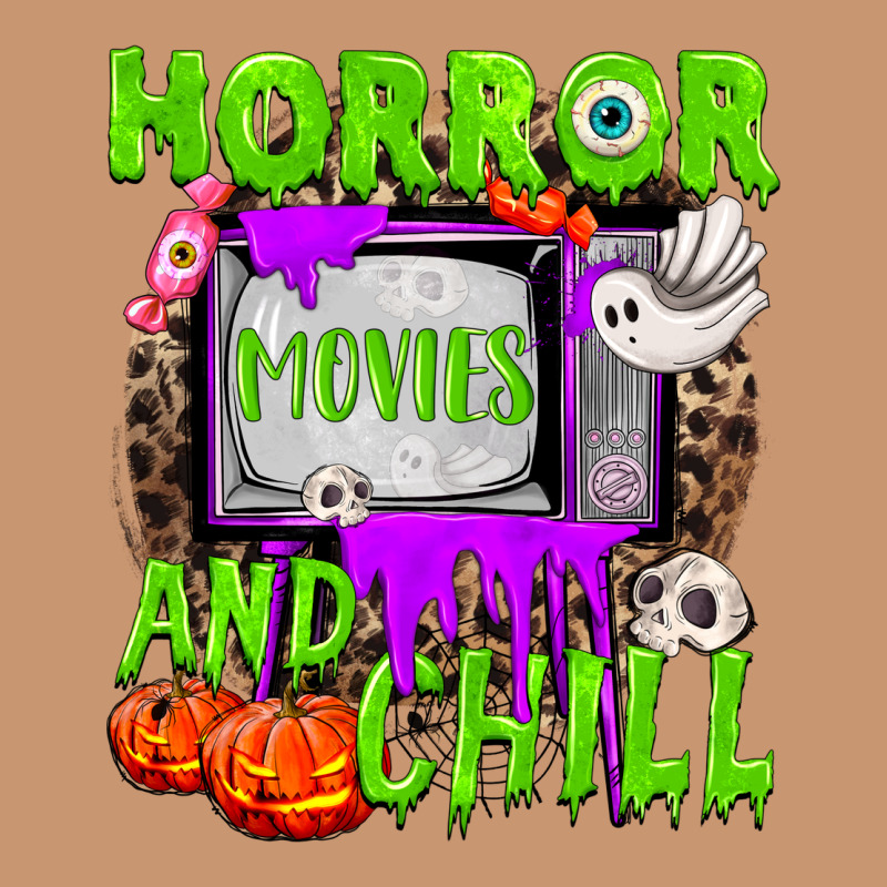 Horror Movies And Chill Heavyweight Hoodie by NancyCooperArtShop | Teevron
