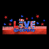 Love America Gnome Libbey Cup Heavy Core Tee | Teevron