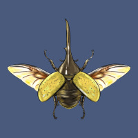 Hercules Beetle With Wings Vintage Hoodie | Teevron