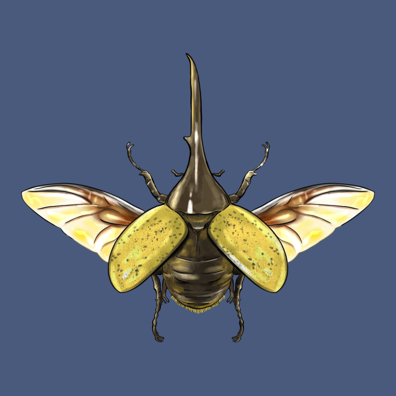 Hercules Beetle With Wings Vintage Hoodie by LillyAllenDesigns | Teevron