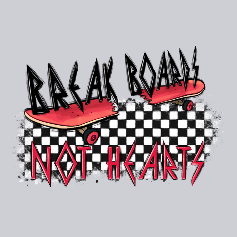 Break Boards Not Hearts Heavyweight Sweatshirt by MaliasSmallBusiness | Teevron