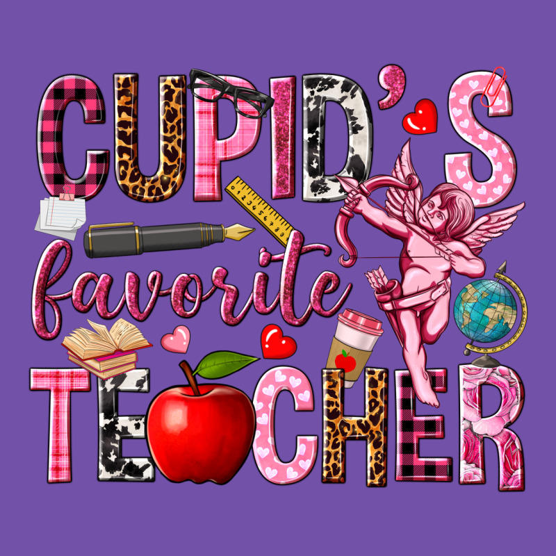 Cupid's Favorite Teacher Valentine's Day Premium Sweatshirt by HowdyJamesFarm | Teevron