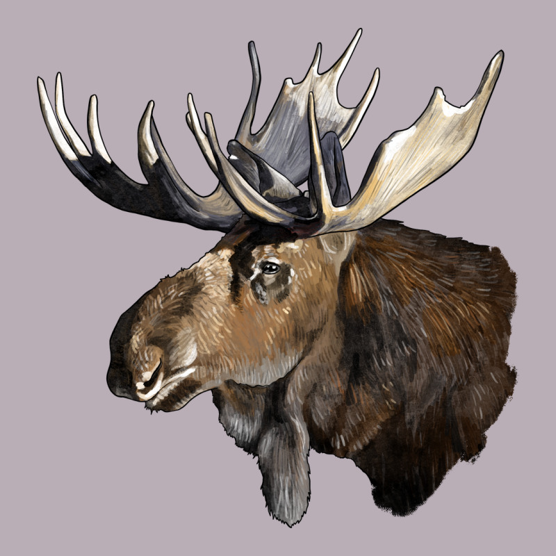 Moose Buck Deer Head Vintage Tee by LillyAllenDesigns | Teevron