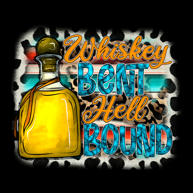Whiskey Bent Hell Bound Premium Tee by CowhideDigitalArt | Teevron