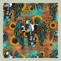 Faith Cross Seamless Pattern Ladies Tee | Teevron