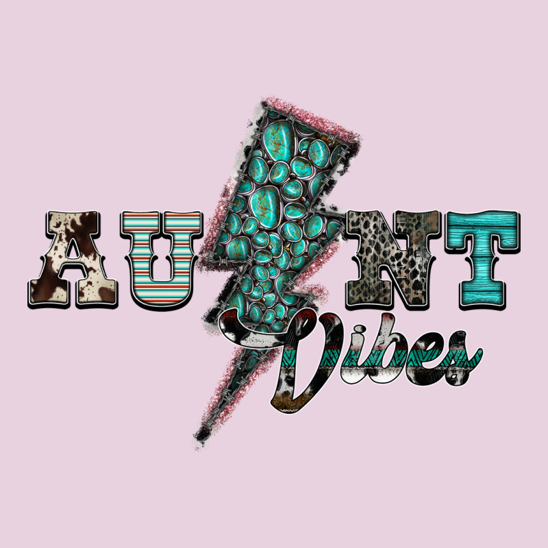 Aunt Vibes Ladies Tee by SublimationCraftShop | Teevron