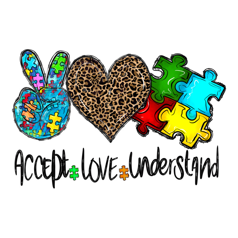 Accept Love Understand Premium Tee by CowhideDigitalArt | Teevron