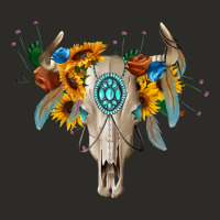 Boho Bull Skull Heavy Core Tee | Teevron