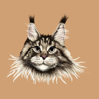 Maine Coon Cat Face Vintage Tee | Teevron
