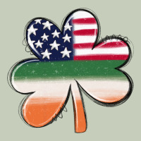 St Patricks Day Shamrock American Flag Classic Tee | Teevron