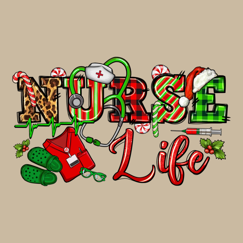 Nurse Life Christmas Long Sleeve Tee by NancyCooperArtShop | Teevron