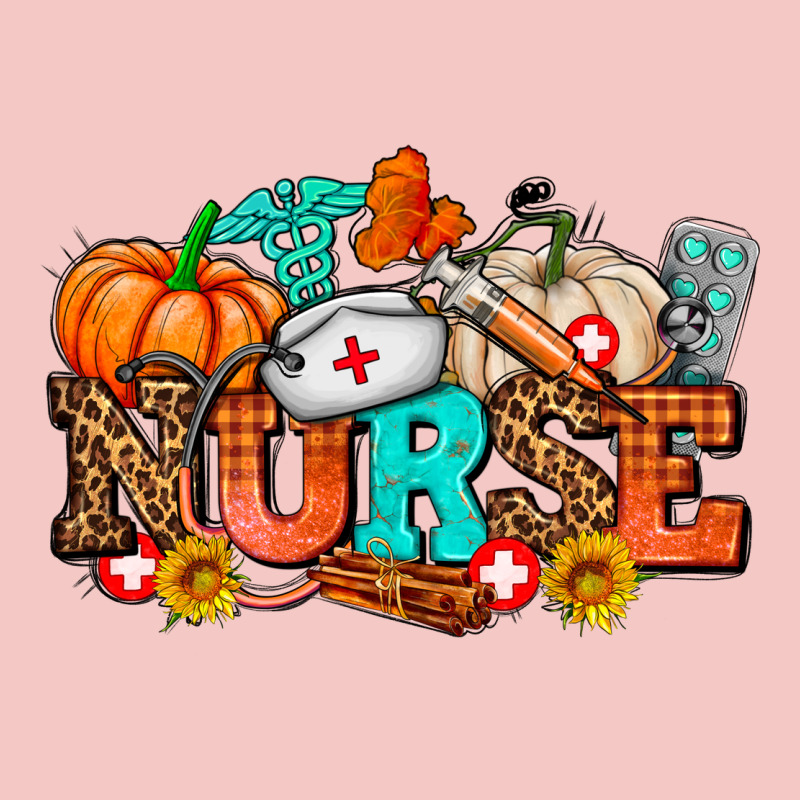 Nurse With Fall Element Urban Heavy Tee by AdoDesignShop | Teevron