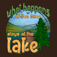 What Happens At The Lake Stays At The Lake Heavy Core Tee | Teevron