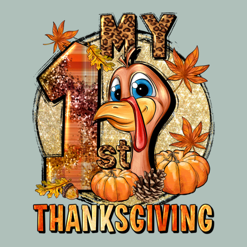 My 1st Thanksgiving Heavyweight Hoodie by NancyCooperArtShop | Teevron