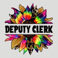 Deputy Clerk Tie Dye Sunflower Zipper Hoodie | Teevron