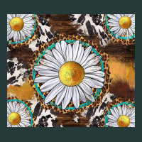 Western Daisy And Cowhide Tumbler Tbs Premium Sweatshirt | Teevron