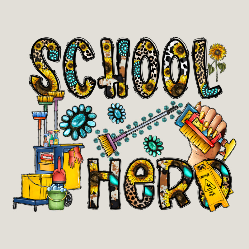School Hero Heavy Core Tee by CowhideDigitalArt | Teevron