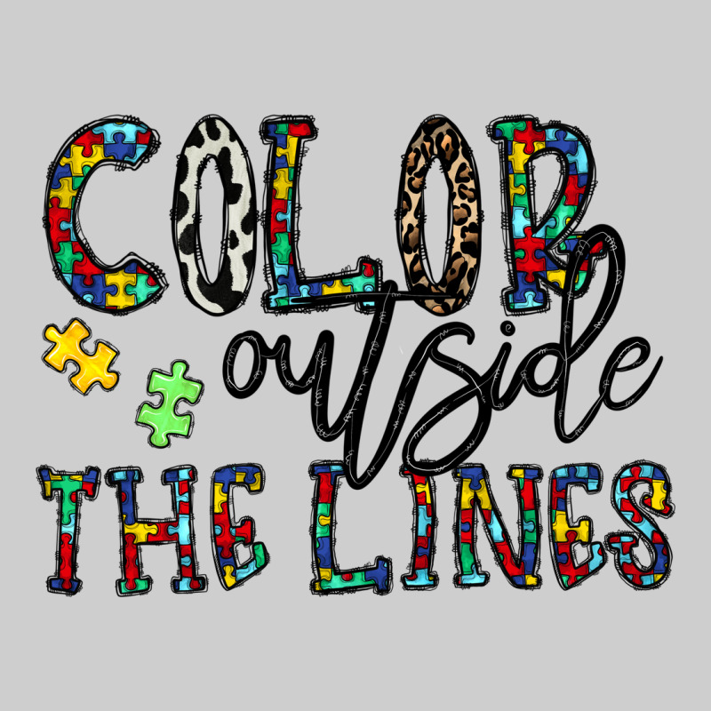 Color Outside The Lines Premium Tee by CowhideDigitalArt | Teevron