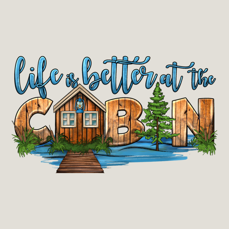 Life Is Better At The Cabin Heavy Core Tee by HRA Design Shop | Teevron