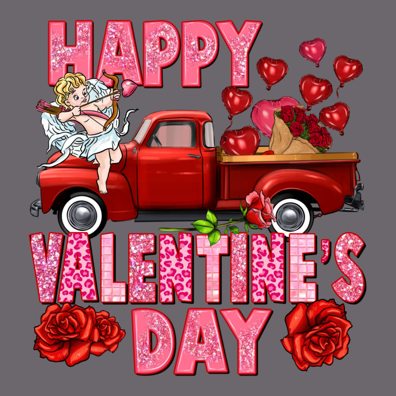 Happy Valentine's Day Red Truck Premium Sweatshirt by HowdyJamesFarm | Teevron