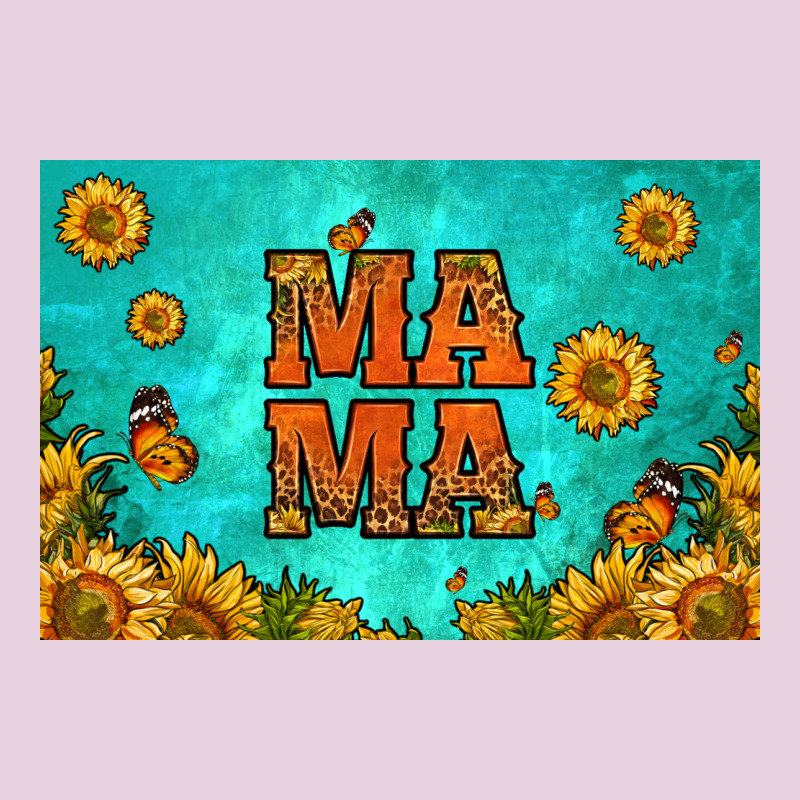 Sunflowers Mama Skinny Metal Can Holder Ladies Tee by HRA Design Shop | Teevron